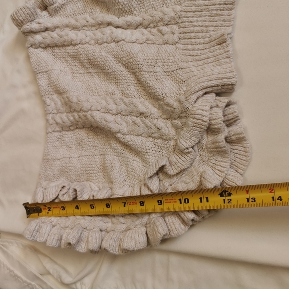 Kids Crocheted Bohemian Batwing Ruffled Cardigan by Target - Picture 8 of 11